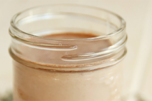 Rise and Shine Peanut Butter and Banana Smoothie