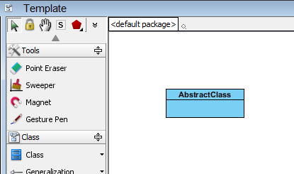 create abstract class