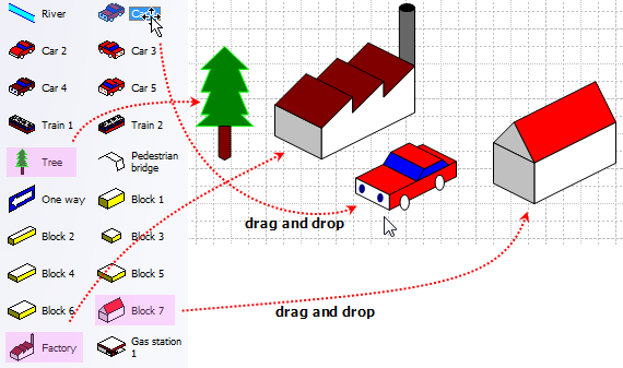 drag visio