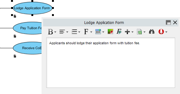 Description of use case