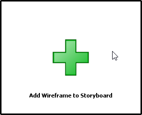 Add wireframe to storyboard