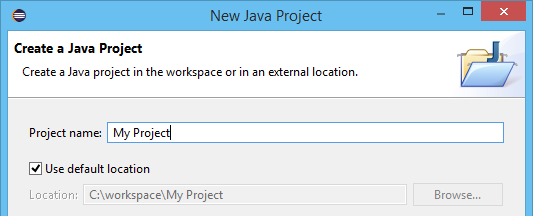 New Java project