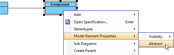 set component abstract