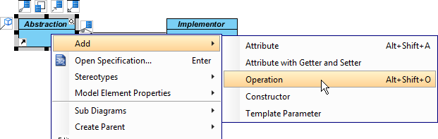 add oper to abstraction