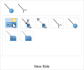 select new role in resource catalog