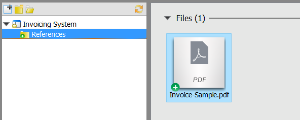 Invoice file added