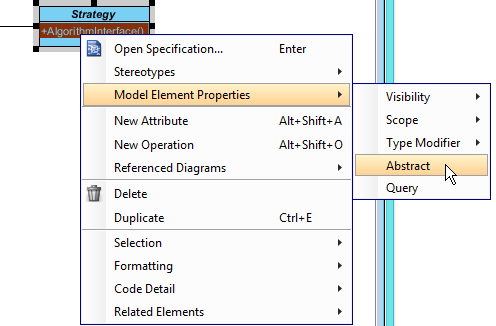 set algorithm interface abstract