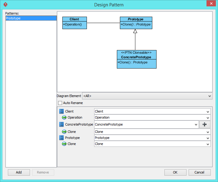 select prototype