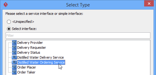 select distilled water ordering