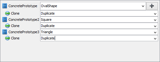 rename concrete prototype classes