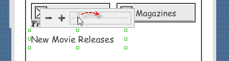 increase wireframe label font size