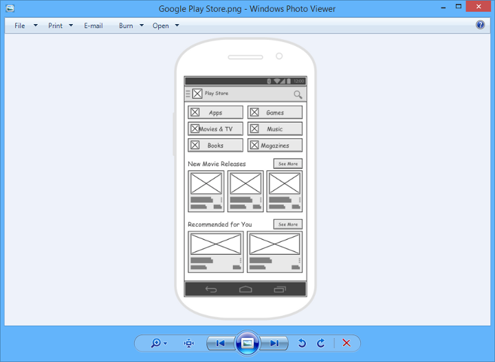 wireframe in png