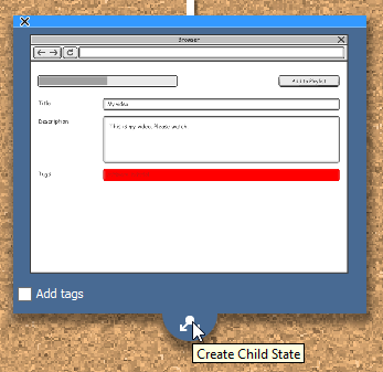 Create child state