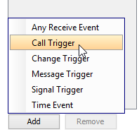 Add a Call Trigger