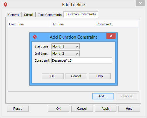 Add duration constraint