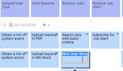 Scrum User Story Mapping tool