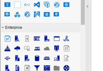 Rich set of Azure diagram icons