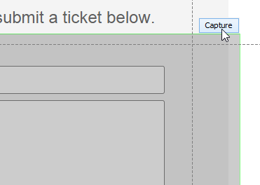 Capture the selected range