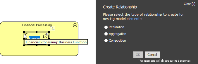 Creating a nested element