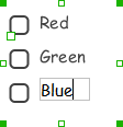 Entering the value of a checkbox