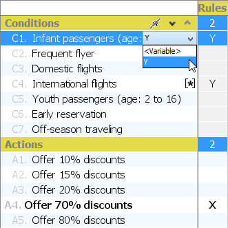 Set multipler filters