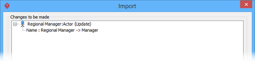 Import window