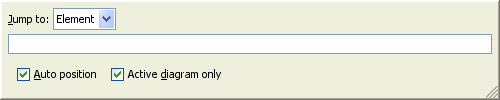 Jump to dialog box is shown
