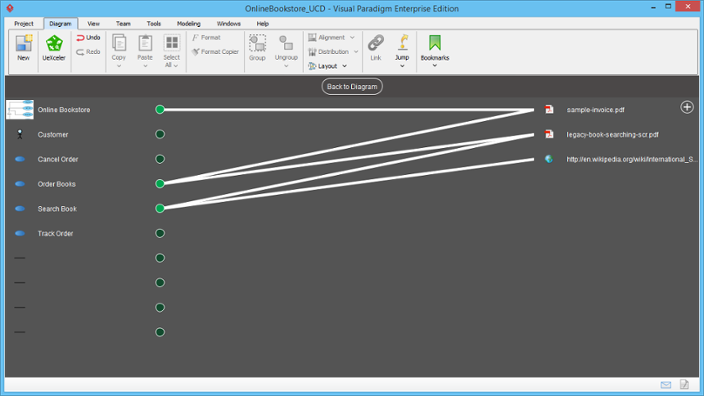 Reference Mapping editor