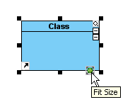 Fit size through manipulation resource