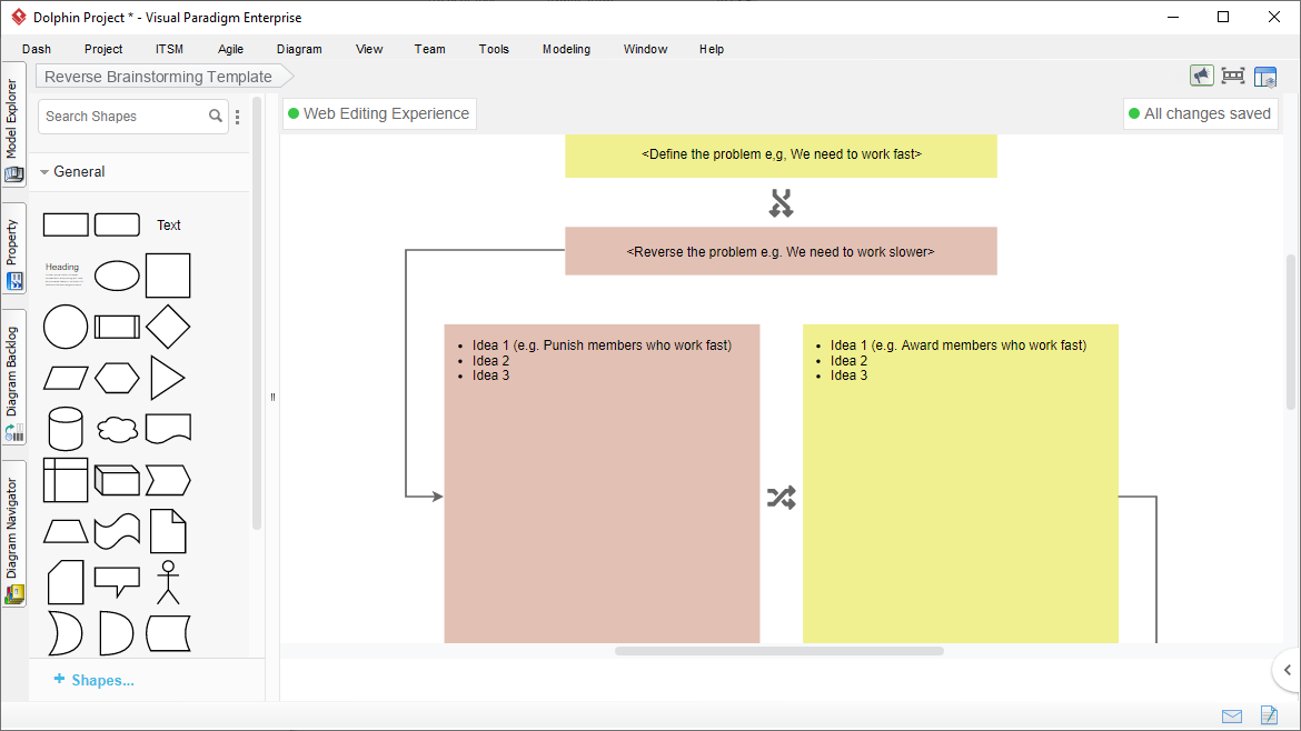 Reverse Brainstorming Tool