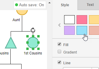 Rich formatting options