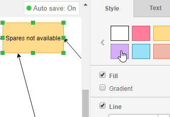 Multiple formatting options