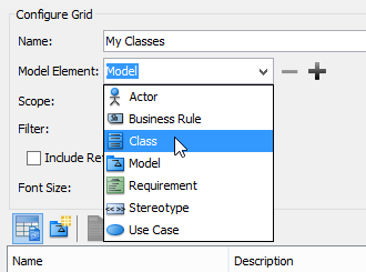 Select Class