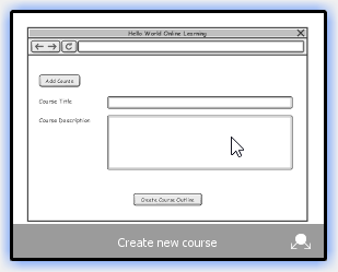 Selecting a wireframe state