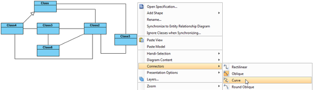 Change diagram line style