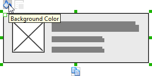 Adjusting fill color