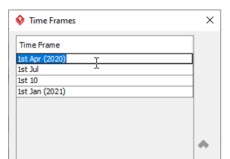 Simple time-units editing