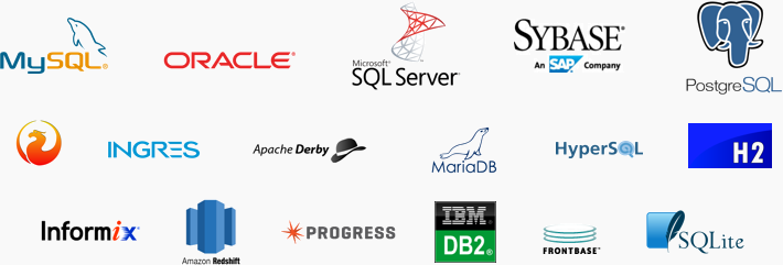 Wide Range of DBMS Support
