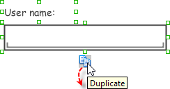 To duplicate wireframe elements