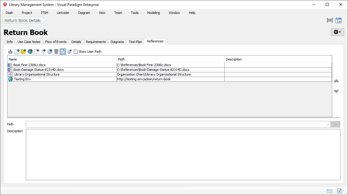 Managing Reference Artifacts